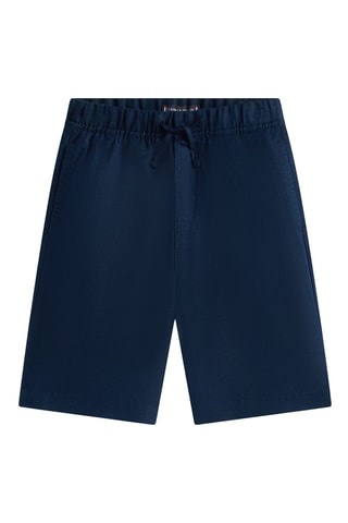 Bermuda relaxed en lin - Bleu marine