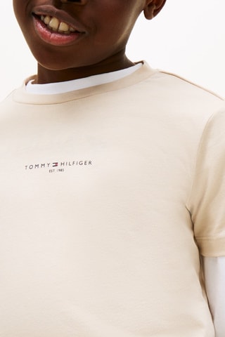 T-shirt et short regular - Beige