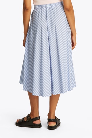 Jupe midi - Bleu