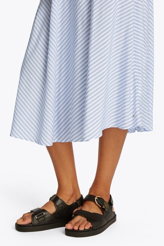 Jupe midi - Bleu