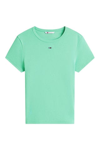 T-shirt slim - Vert