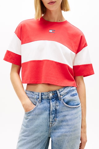 T-shirt regular - Rouge