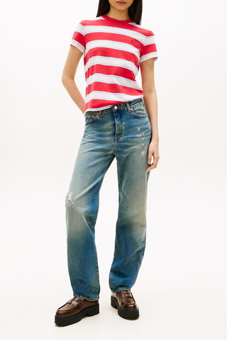 T-shirt regular - Rouge