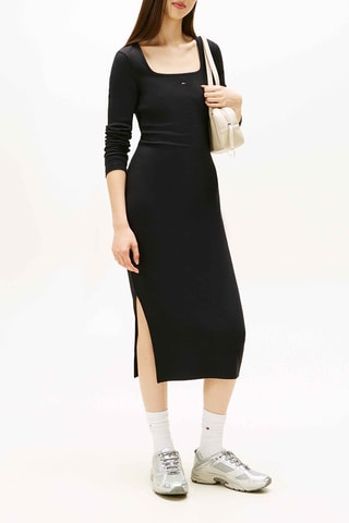 Robe midi - Noir