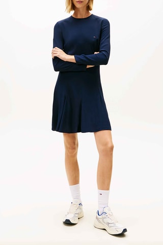 Robe patineuse - Bleu marine