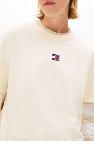 T-shirt regular - Beige clair
