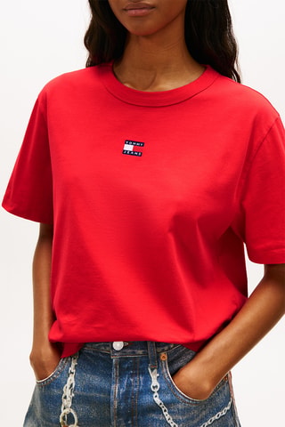 T-shirt regular - Rouge