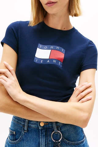 T-shirt regular - Bleu marine