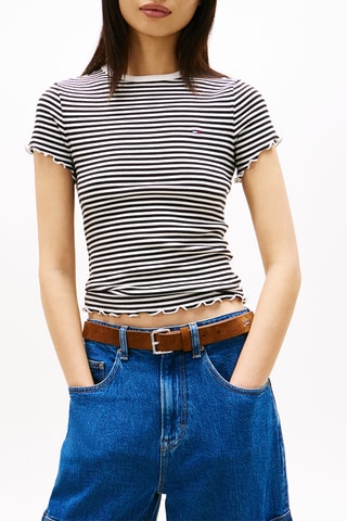 T-shirt slim - Noir