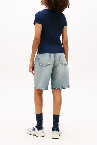 3 t-shirts regular - Noir et bleu marine