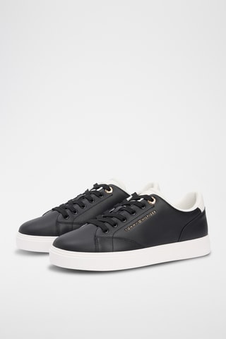 Baskets en cuir - Noir