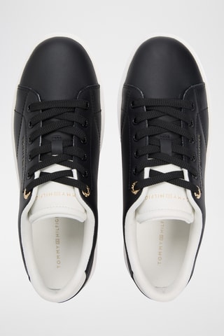 Baskets en cuir - Noir