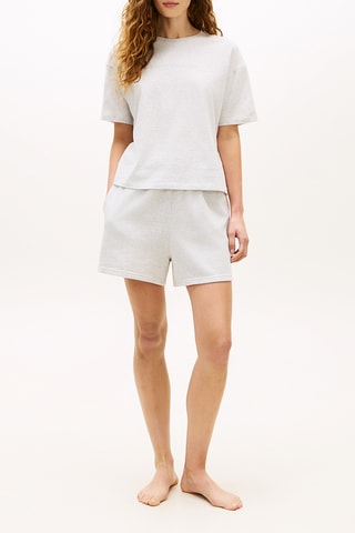 T-shirt regular - Gris chiné