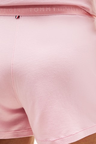 Short de pyjama en coton biologique - Rose