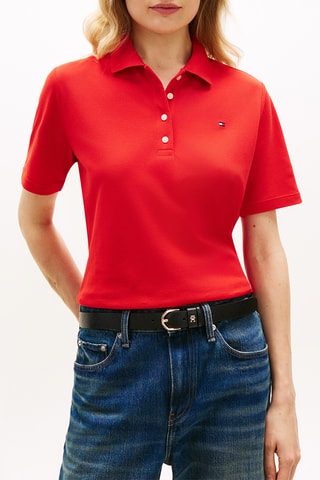 Polo regular - Rouge