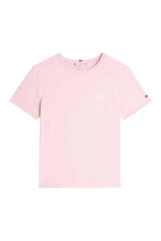 T-shirt regular - Rose poudré
