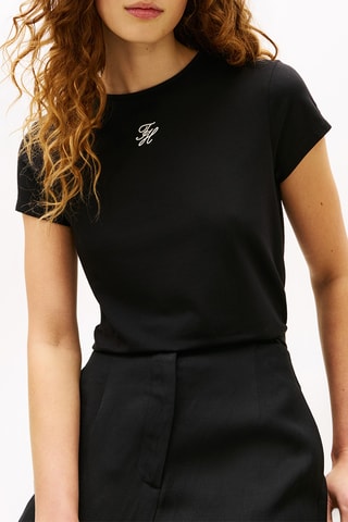 T-shirt slim - Noir