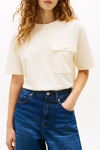 T-shirt regular - Beige