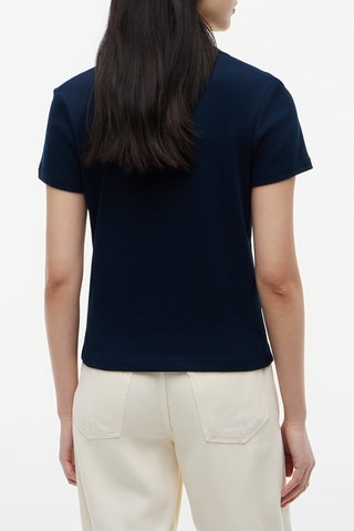 Polo slim - Bleu marine