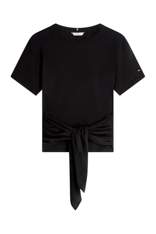 T-shirt regular en coton biologique - Noir