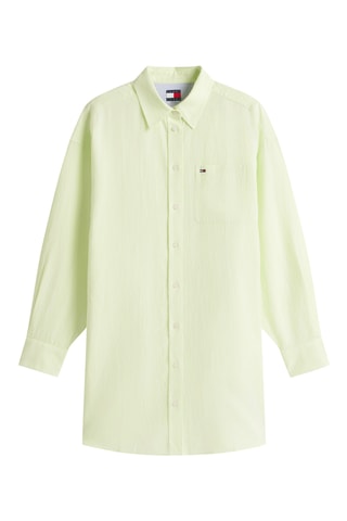 Robe chemise en lin biologique - Vert