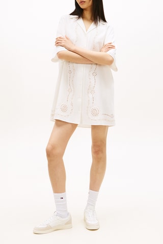 Robe chemise - Blanc