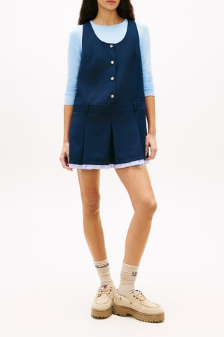 Robe courte - Bleu marine