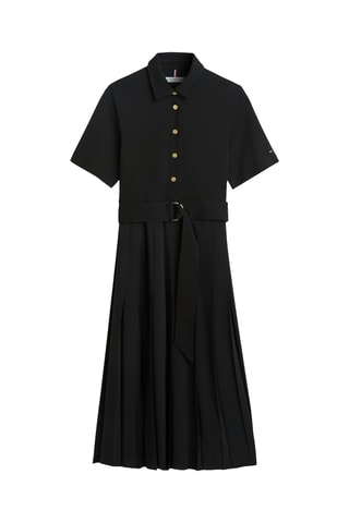 Robe plissée - Noir