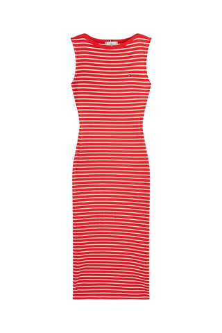Robe fourreau - Rouge