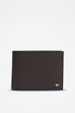 Portefeuille en cuir Eton - Marron