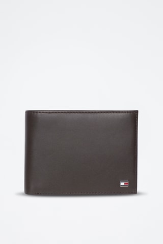 Portefeuille en cuir Eton - Marron