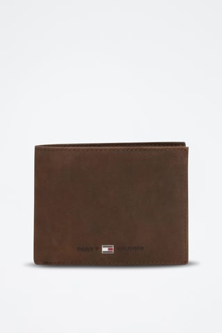 Portefeuille en cuir Johnson - Marron