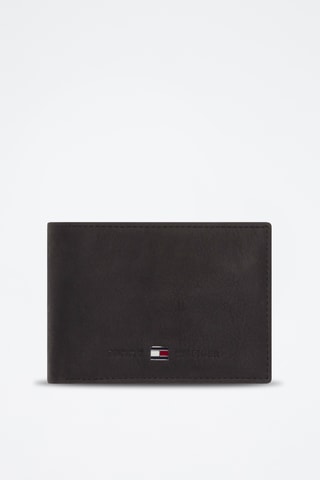 Portefeuille en cuir Johnson - Noir