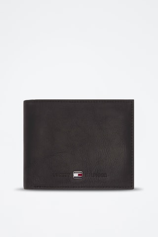 Portefeuille en cuir Johnson - Noir