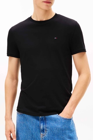 2 t-shirts slim - Noir et kaki