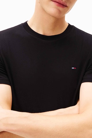 2 t-shirts slim - Noir et kaki