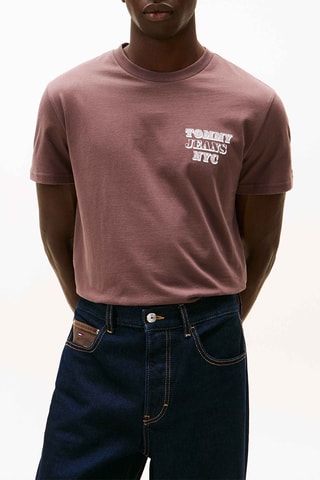 T-shirt regular - Marron