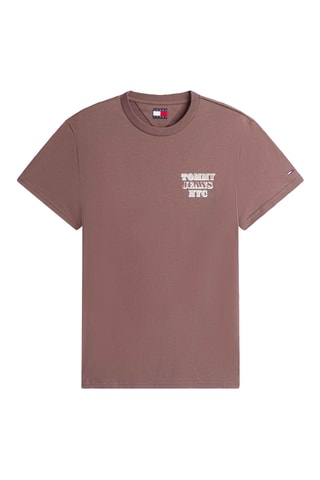 T-shirt regular - Marron
