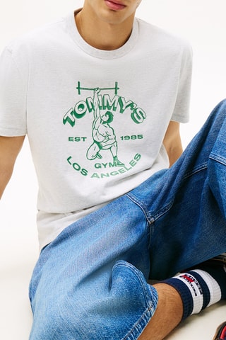 T-shirt regular - Gris clair