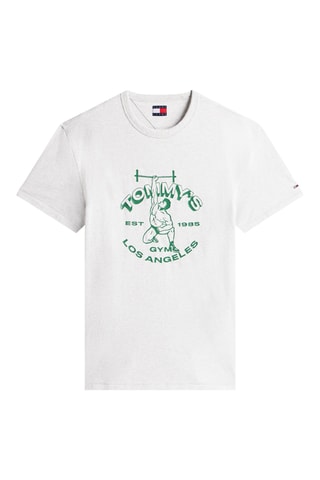 T-shirt regular - Gris clair