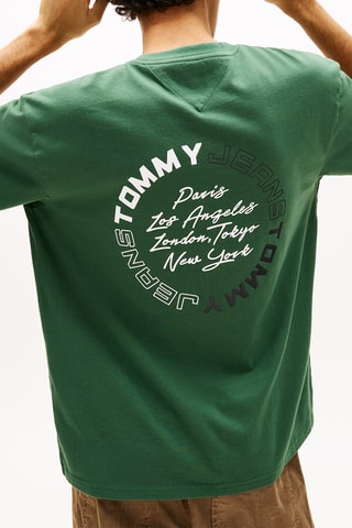 T-shirt relaxed - Vert foncé