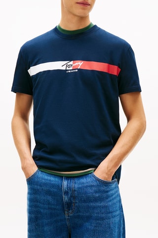 T-shirt regular - Bleu marine