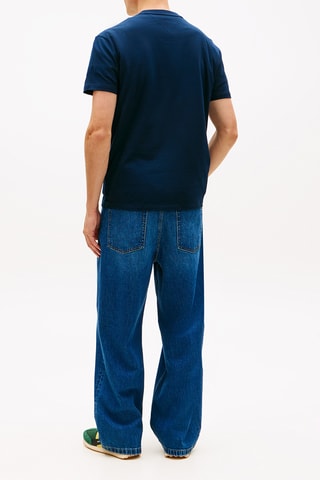 T-shirt regular - Bleu marine