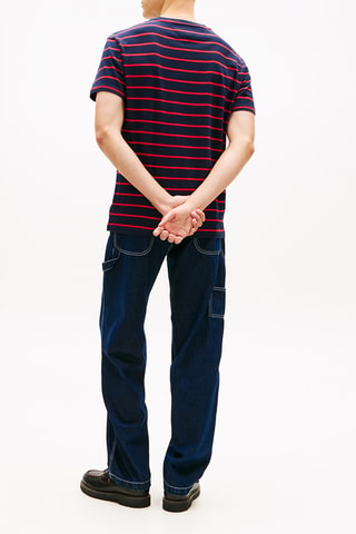 T-shirt regular - Bleu nuit