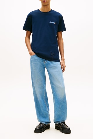 T-shirt regular - Bleu marine