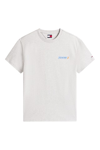 T-shirt regular - Gris clair chiné