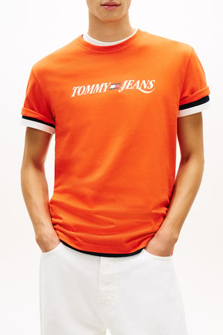 T-shirt regular - Orange