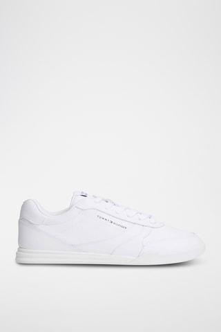 Baskets en croûte de cuir - Blanc