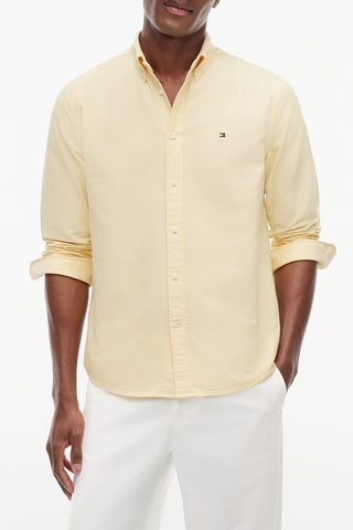 Chemise regular - Jaune