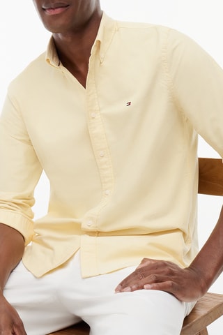 Chemise regular - Jaune